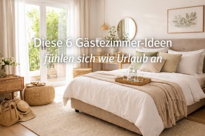 Diese 6 Gästezimmer Ideen fühlen sich wie Urlaub an