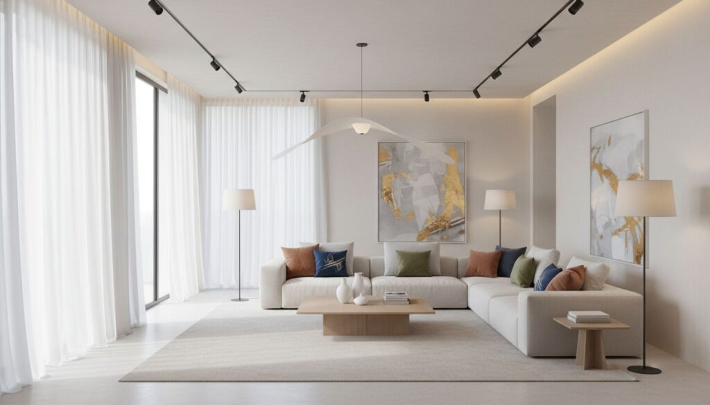 Grundbeleuchtung schafft Helligkeit