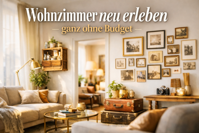 Wohnzimmer neu erleben – ganz ohne Budget