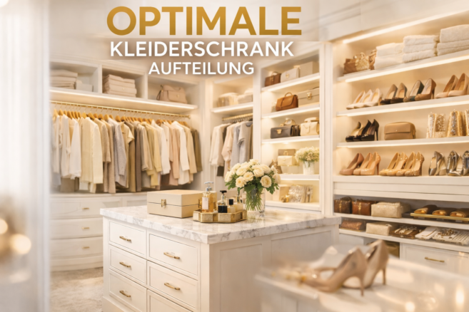 Optimale Kleiderschrank Aufteilung - Ideen und Tipps