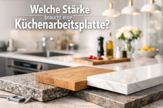 Welche Stärke braucht eine Küchenarbeitsplatte?