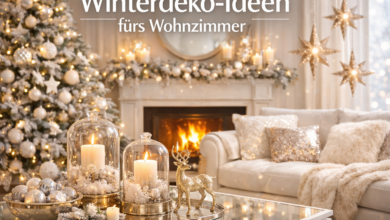 6 ästhetische Winterdeko-Ideen fürs Wohnzimmer