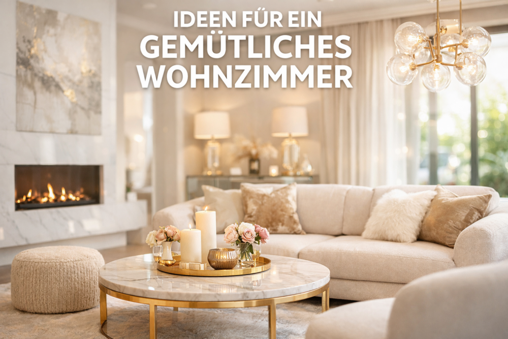 Ideen für ein gemütliches Wohnzimmer