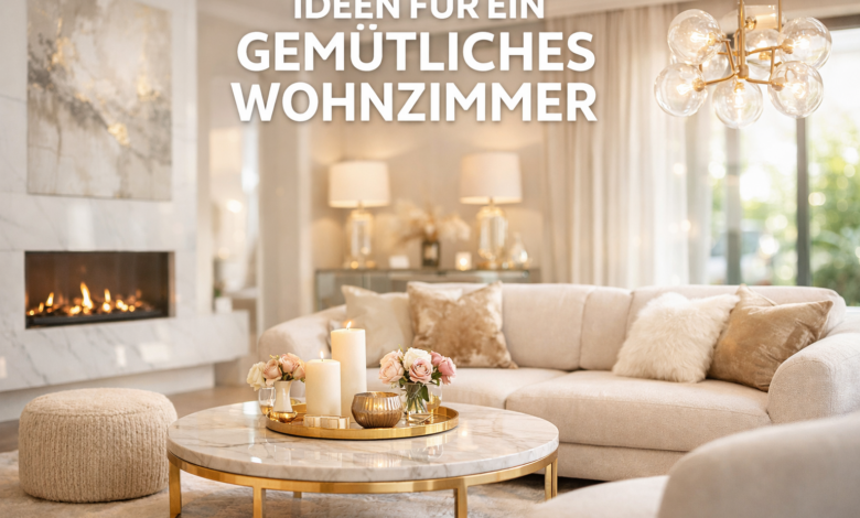 Ideen für ein gemütliches Wohnzimmer