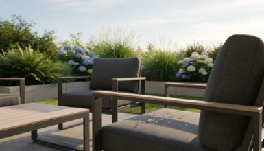 Auflagen Gartenmöbel [Bildinhalt mit KI erstellt]