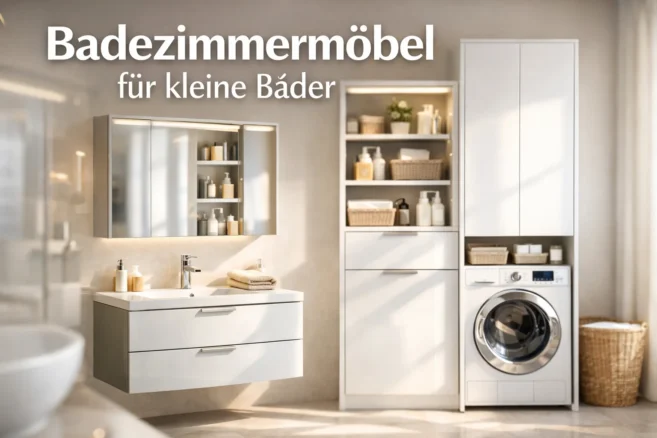 Badezimmermöbel für ein kleines Bad