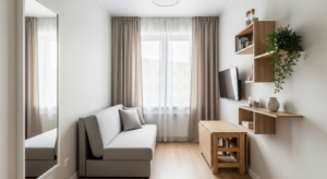 Kleines Wohnzimmer einrichten: 6 geniale Tipps für mehr Platz