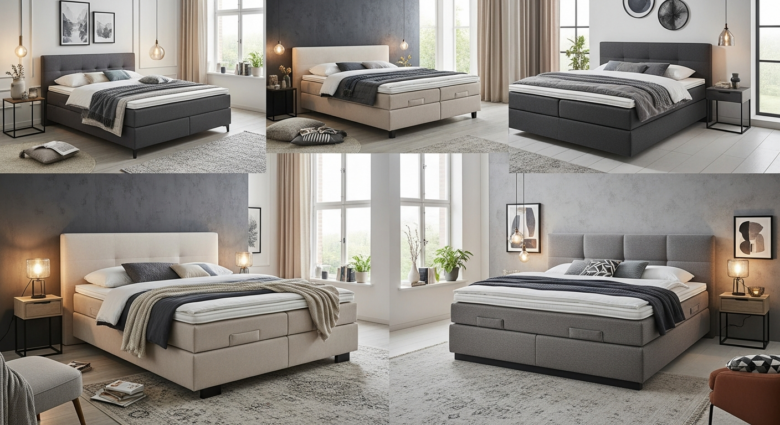 Moderne Polsterbetten – Trends, die die Schlafzimmer dominieren
