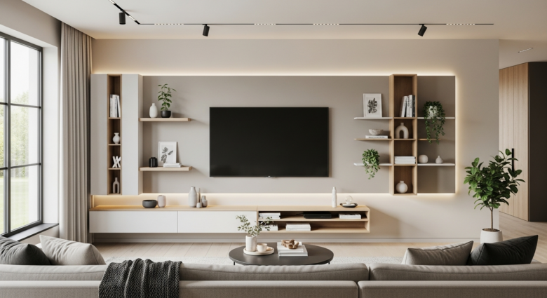 Moderne TV-Wand gestalten: 6 geniale Ideen & Tipps
