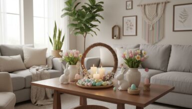 Stilvolle Osterdeko fürs Wohnzimmer: Die besten Ideen