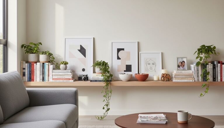 Regal dekorieren im Wohnzimmer: 6 geniale Styling-Tipps