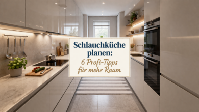 Schlauchküche planen: 6 Profi Tipps für mehr Platz
