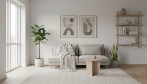 Skandinavisches Wohnzimmer: Hygge & Minimalismus pur