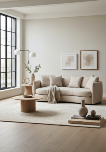 Abgerundetes Sofa: Der Wohntrend 2026